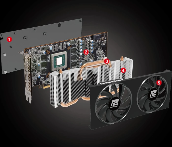 PowerColor Radeon RX 5600 XT, 6GB GDDR6, HDMI, 3x DP