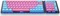 Mountain Mineral Keycap Set, Kunststoff (PBT) Double-Shot, blau/rosa, 113 Tasten (104+9), ANSI-US Vorschaubild