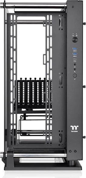 Thermaltake Core P3 TG Pro, schwarz, Glasfenster