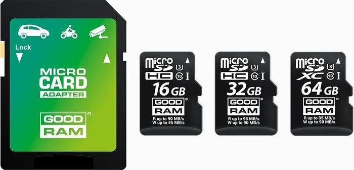 goodram M3AA R90/W45 16GB Kit, UHS-I, Class 10