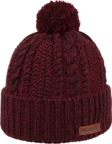 Columbia Cozy Ridge Beanie rich wine/black marled
