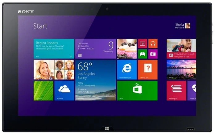 Sony Vaio Tap 11 SVT-1121G4E/B, schwarz