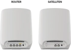 Netgear Orbi Wi-Fi 6, 760 Serie RBK766S, AX5400, Router und 5x Repeater Set, 6er-Bundle
