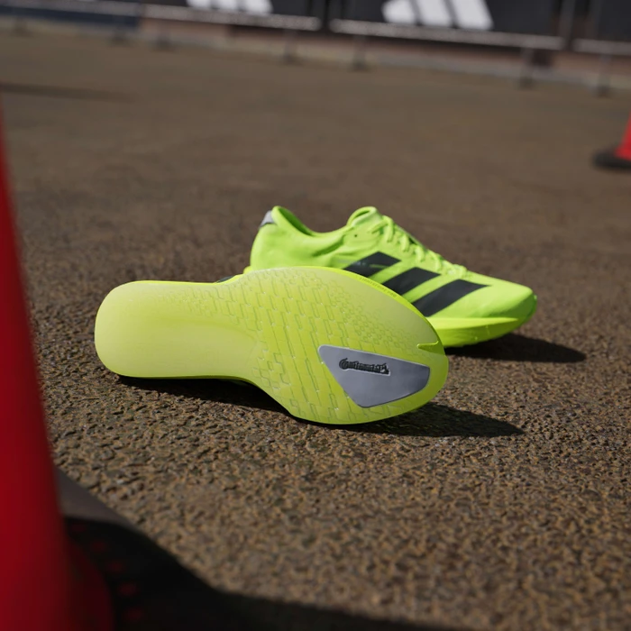 adidas Adizero Adios 9 lucid lemon/core black/halo silver (Damen)