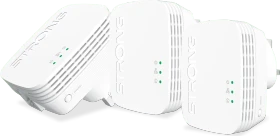 Strong Powerline 1000 Triple Pack Mini, UK, HomePlug AV2, RJ-45, 3er-Pack (POWERL1000TRIMINIUK)