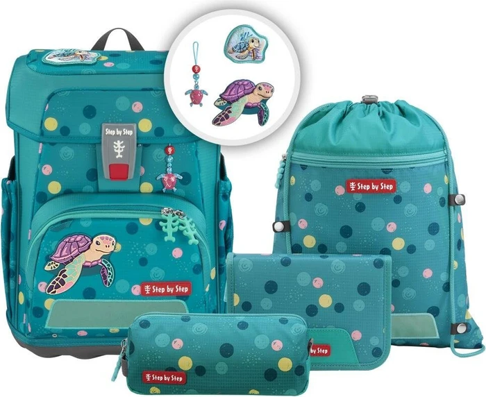 Step by Step Cloud Ocean Schultaschen-Set 5-tlg.