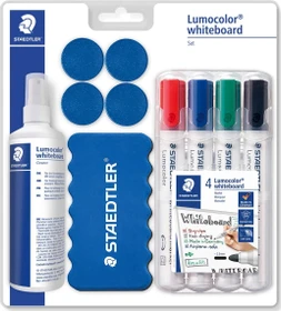 Staedtler Lumocolor 613 S Whiteboard Set rot/blau/grün/schwarz