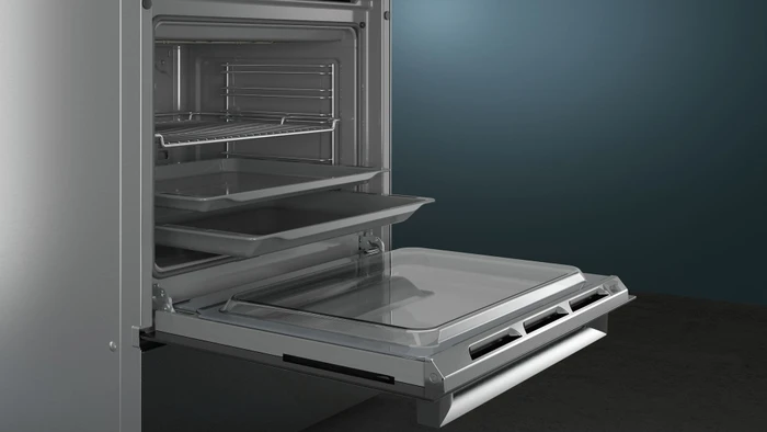 Siemens iQ500 HK9S7R240 Elektroherd mit Glaskeramik-Kochfeld