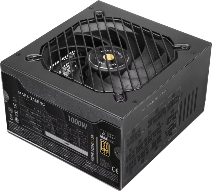 Mars Gaming ALIMENTATION ATX MPB-SIM - 1000W NOIR