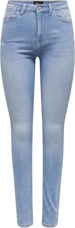 ONLY Skinny High Forever Jeans light blue denim (Damen)