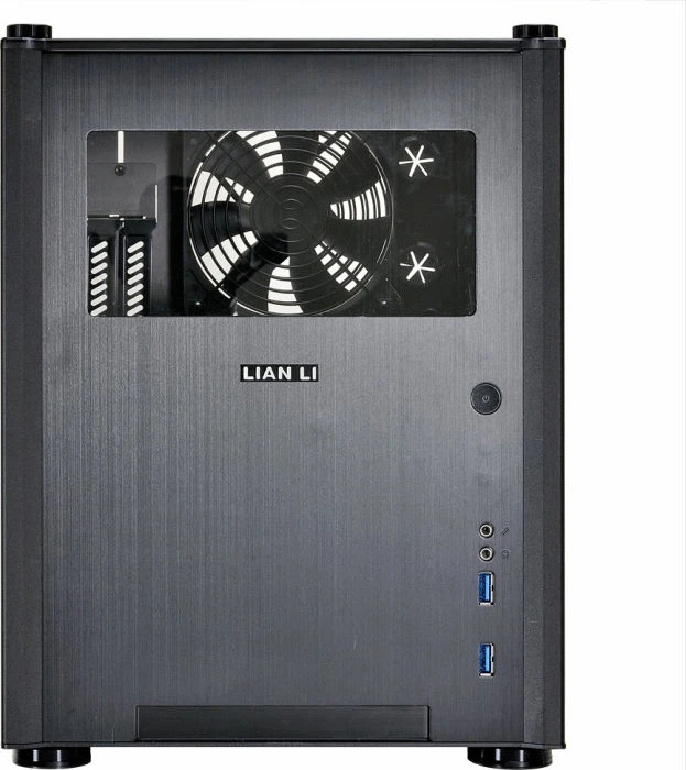 Lian Li PC-Q36WX schwarz, Acrylfenster, Mini-ITX