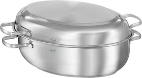 Rösle Elegance Bräter oval inkl. Deckel/Fischpfanne 41x28.5cm 8l