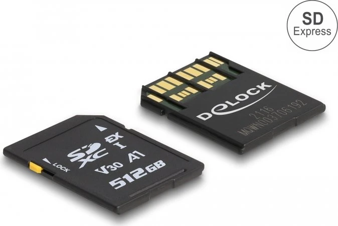 DeLOCK R858/W804 512GB, SD Express EX I