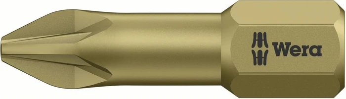 Wera 855/1 TH Pozidriv Bit 1/4", PZ2x25mm, 1 Stück