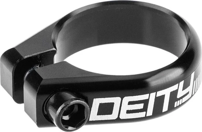 Deity Circuit 38.6mm Sattelklemme schwarz