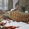 adidas Terrex Snowpitch Cold.RDY olive strata/bronze strate/semi impact orange Vorschaubild