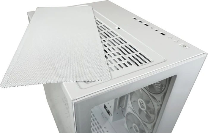 LC-Power Gaming 807W Stormwatch_X, weiß, Glasfenster