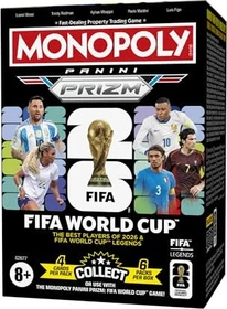 Panini Monopoly Fifa WM 2026 Sticker Prizm: FIFA World Cup Booster Box