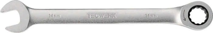 Tecwerk Maul-Ringratschenschlüssel, 15x200mm (2000821493)