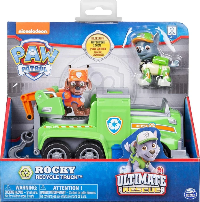 Spin Master Paw Patrol - Ultimate Rescue Basis Fahrzeug Rocky