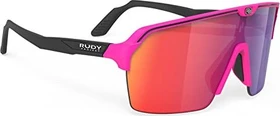 Rudy Project Spinshield Air pink fluo black matte/multilaser red