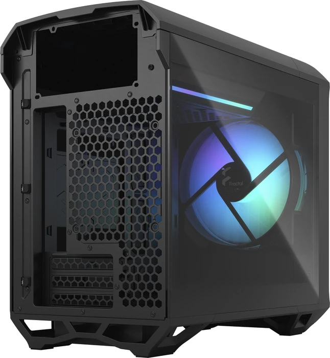 Fractal Design Torrent Nano Black RGB TG Light Tint, Glasfenster, Mini-ITX