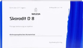 Weleda Skorodit D8 Ampullen,      8ml (8x 1ml)