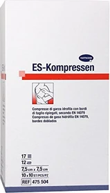 Hartmann ES-Kompressen steril 12-fach 17-fädig, 7.5 x 7.5cm, 100 Stück