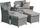 Garden Pleasure Calgary Lounge-Set grau, 3-tlg. (970152)