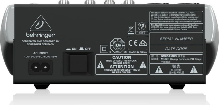 Behringer QX602MP3