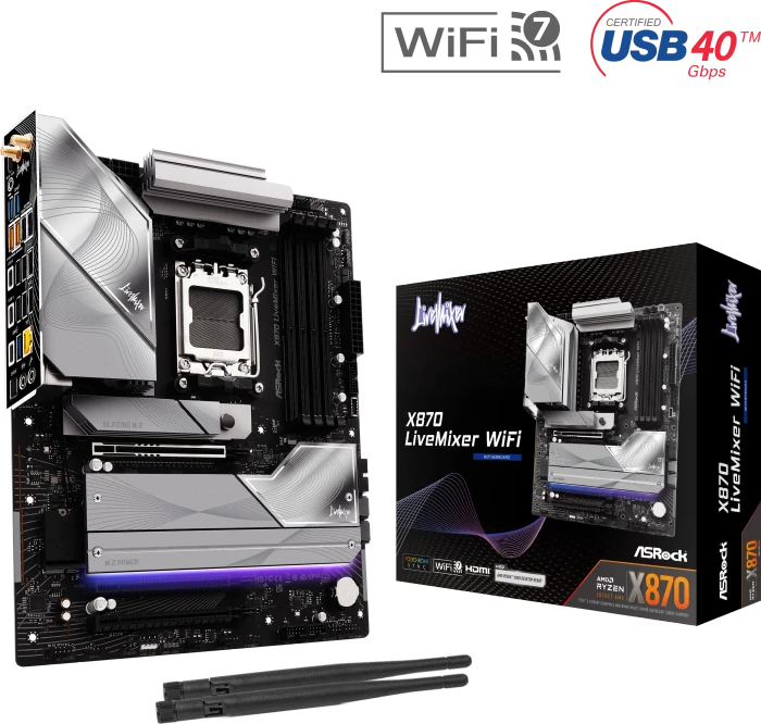 ASRock X870 LiveMixer WiFi (AMD AM5)