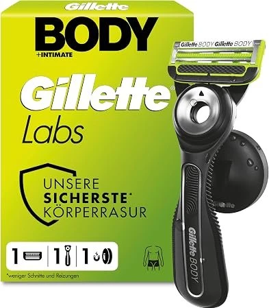 Gillette Intimate Rasierer + Duschhalterung
