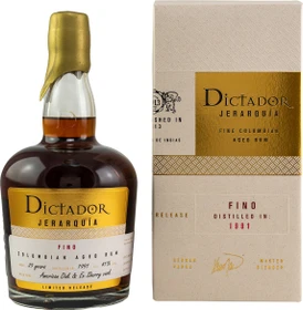 Dictador Jerarquía Fino 1991 700ml