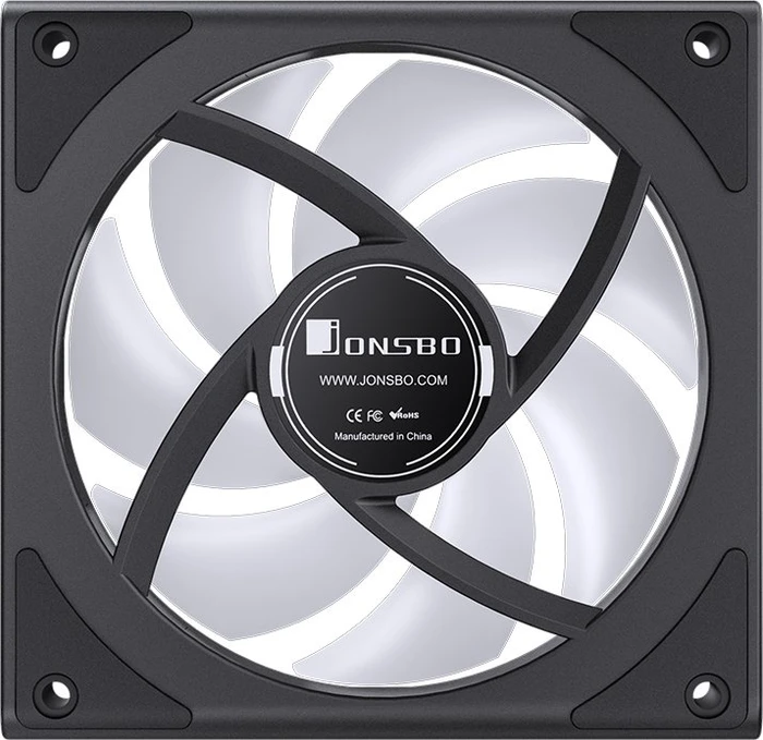 Jonsbo ZK-120BR Reverse, schwarz, 120mm, 3er-Pack