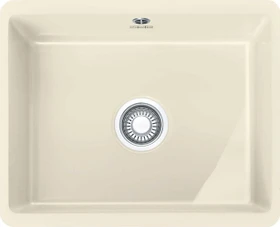 Franke Kubus KBK 110-50 Unterbau Becken mittig mit Ablauffernbedienung magnolia