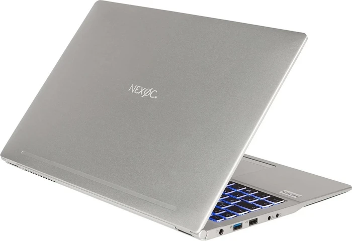 Nexoc B1504, silber, Core i5-10210U, 8GB RAM, 120GB SSD, 1TB HDD, DE
