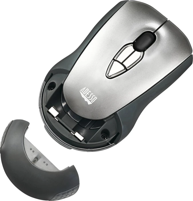 Adesso iMouse P10 Air Mouse Mobil silber/grau, USB-A