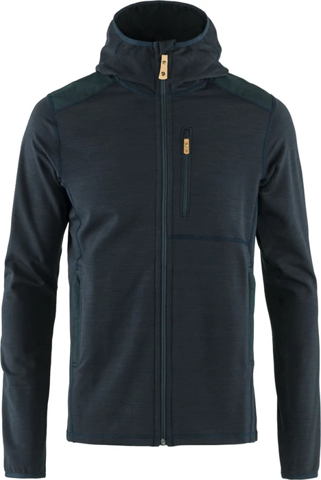 Fjällräven Keb Fleece Hoodie Jacke dark navy (Herren)