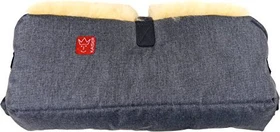 Kaiser Big Double Lammfellhandwärmer navy melange