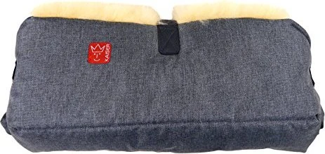 Kaiser Big Double Lammfellhandwärmer navy melange