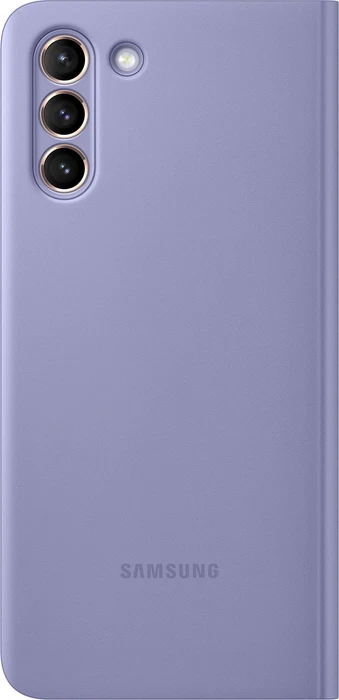 Samsung Clear View Cover für Galaxy S21+ violett