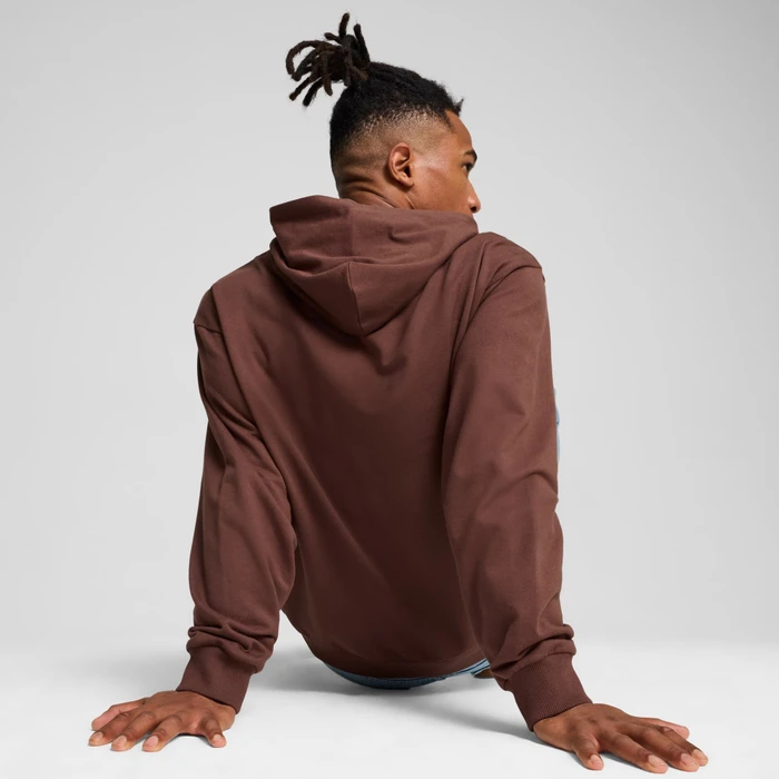 Puma FC St. Pauli ftblCULTURE+ Hoodie espresso brown/sugared almond (Herren)