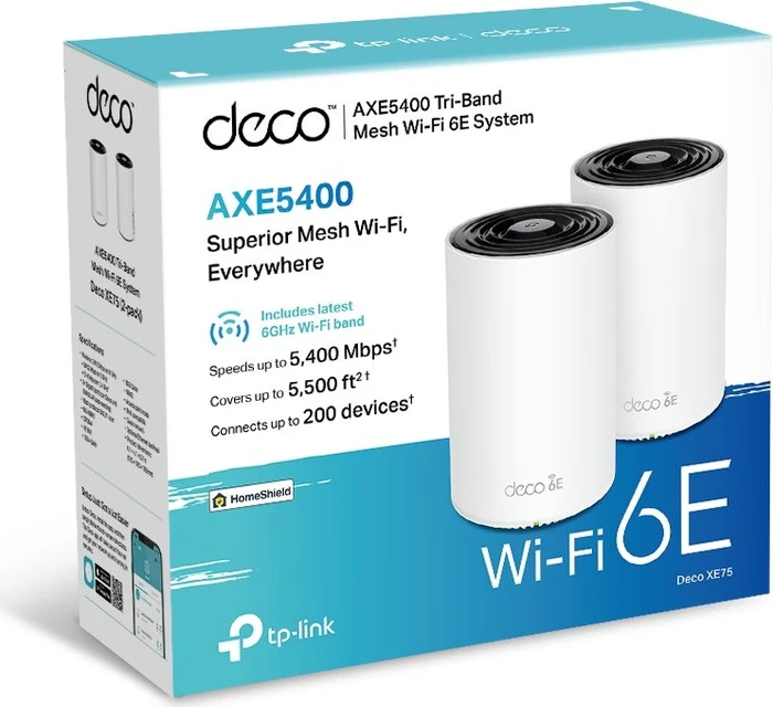 TP-Link Deco XE75, AXE5400, 2er-Pack