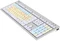 LogicKeyboard ALBA Dyslexie Keyboard Mac, USB, FR Vorschaubild