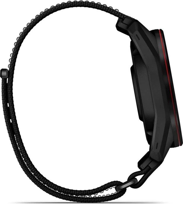 Garmin Approach S72 47mm carbon gray-red dlc titanium/black