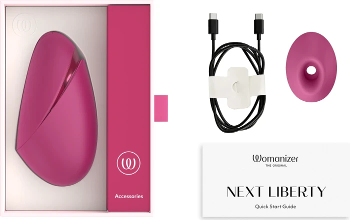 Womanizer Next Liberty Pulsator vibrant pink