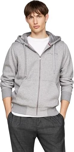 Tommy Hilfiger Kunstpelz Hoodie medium grey heather (Herren)