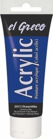 Kreul el Greco Acrylic Ink Acrylfarbe, ultramarinblau, 75ml
