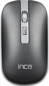 Inca IWM-531RG Wireless Mouse grau, USB/Bluetooth