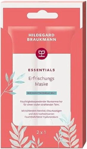 Hildegard Braukmann Essentials Erfrischungs Maske, 168ml (12x 14ml)